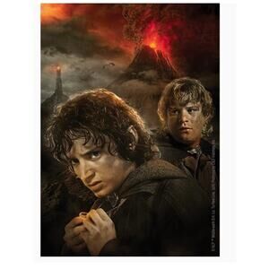 The Lord of The Rings Frodo & Sam Sticker 0.01 x 3.5 x 5 inches